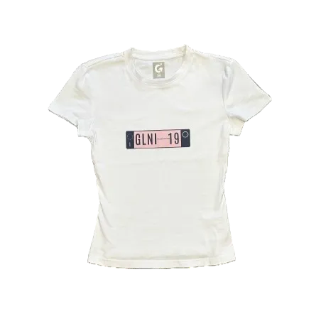 NUMBER PLATE BABY TEE