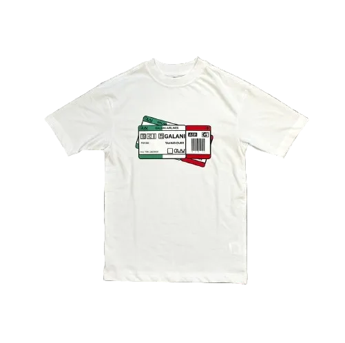 PLANE TICKET TEE