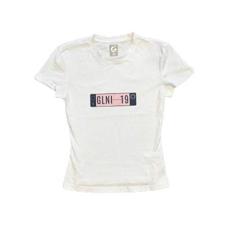 NUMBER PLATE BABY TEE