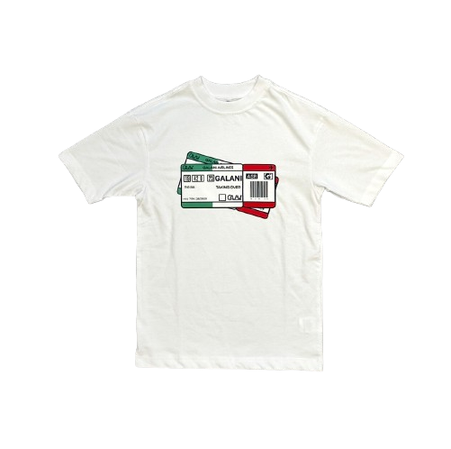PLANE TICKET TEE